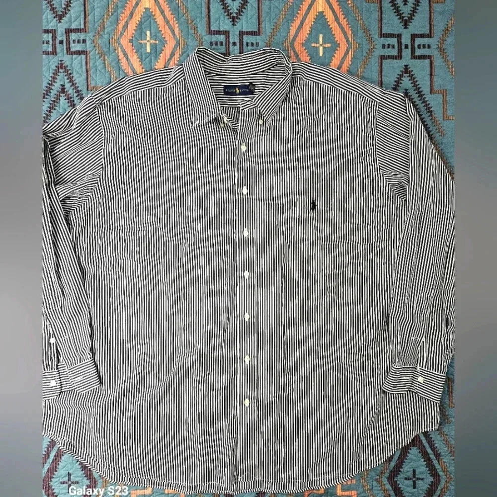 Ralph Lauren pinstripe‎ shirt